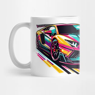 Lamborghini aventador Mug